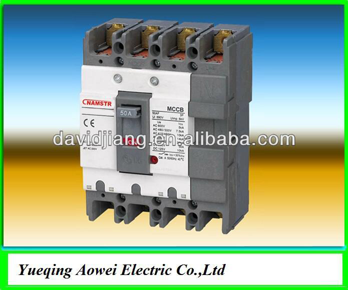 AW  MCCB 3P 50A moulded case circuit breaker