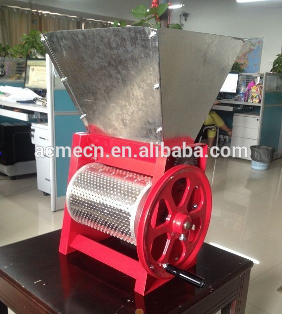 Manual freshing Coffee bean sheller peanut hulling machine