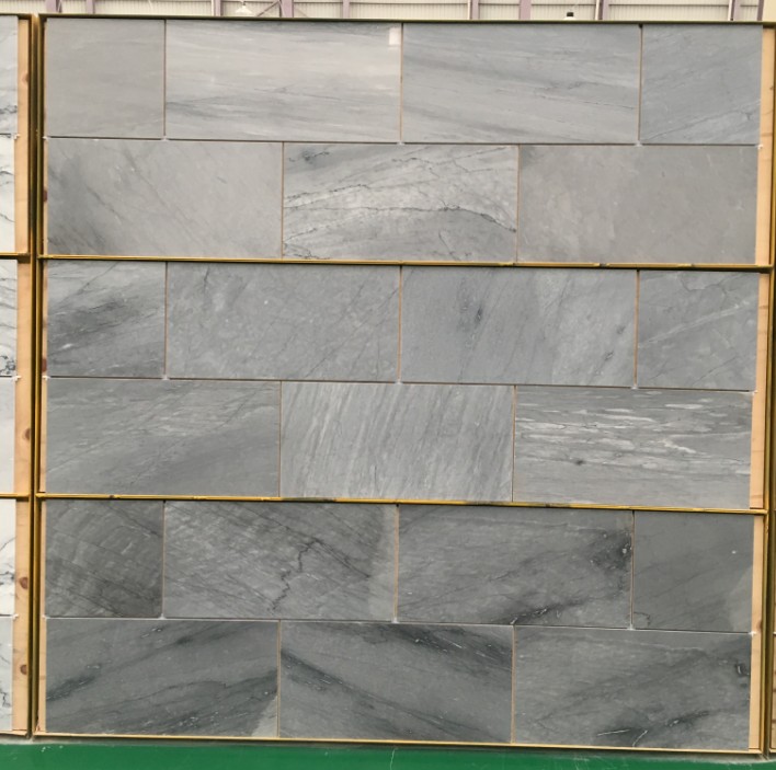 Royal Grey Marble white Grey Marble Thin tile 305 x 610 x 10mm High Polish for Wall Decor