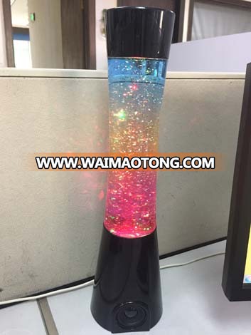 RAINBOW GLITTER WIRELESS SPEAKER LAMP