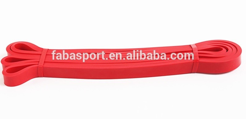 latex resistance band body gym power training powerlifting pull up red for wholesale