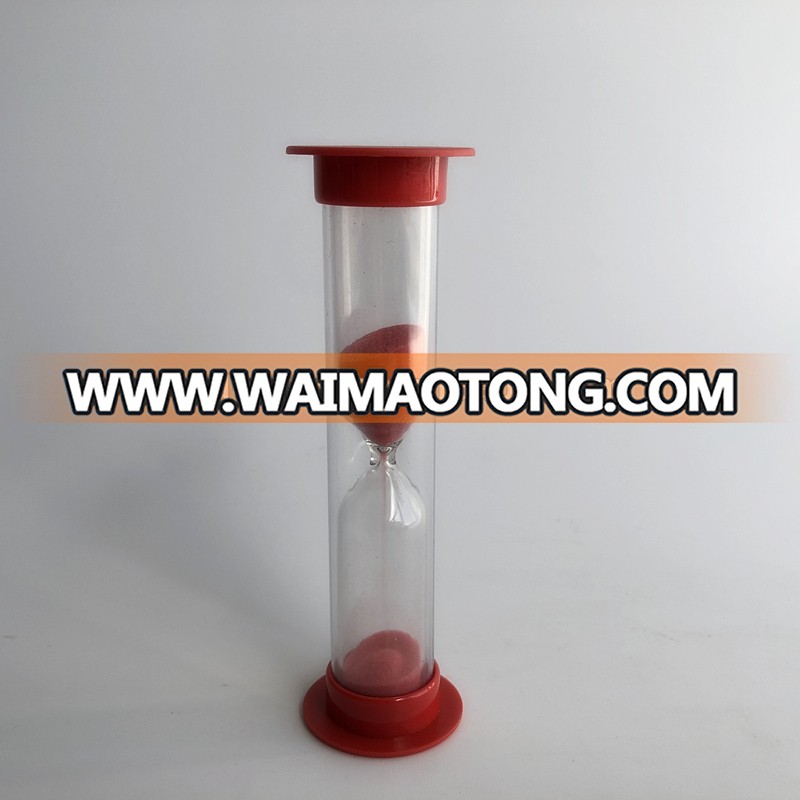 4 minutes sand timer /Plastic sand timer with brand logo printing