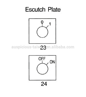 20A ON-OFF Switch with Spring Return To Center (R201~R203)