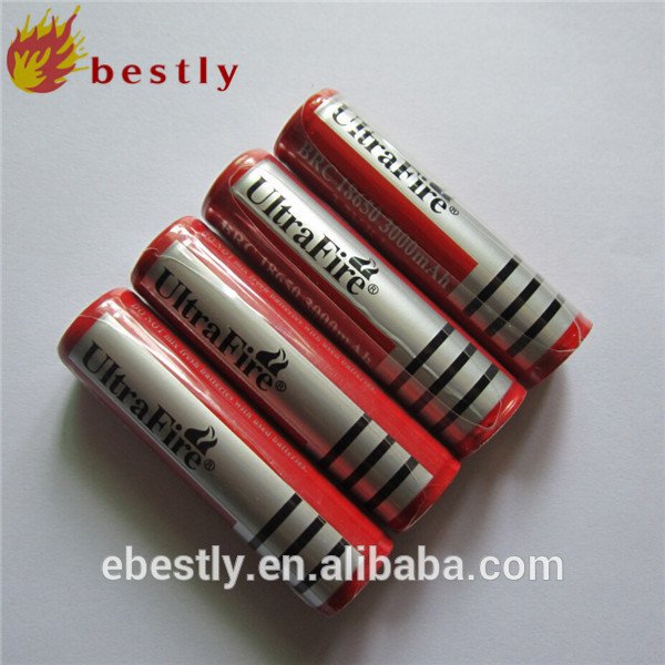 Wholesale Long life 18650 battery/ultrafire 26650 battery/high drain