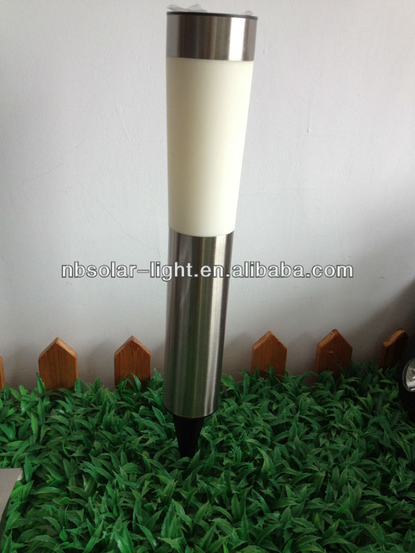 TH007B stainless steel outdoor garden solar led bollard light