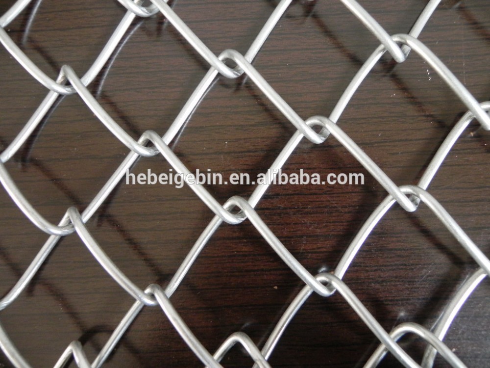 1/2" 1" decorative Stainless steel/aluminum/copper Diamond Mesh fence/chain link fencing roll