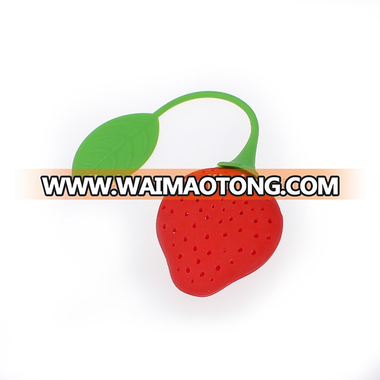 Yang Jiang Helping Silicone Fruit Shaped Tea Infuser Strainer Tea Making Tools