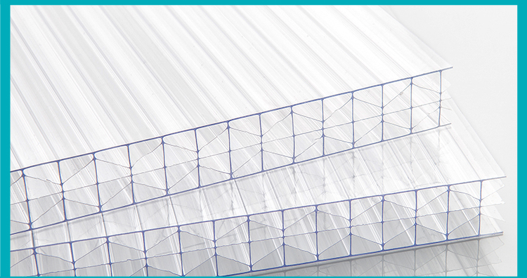 16mm thickness sheet polycarbonate sunshade roof sheet used commercial greenhouses