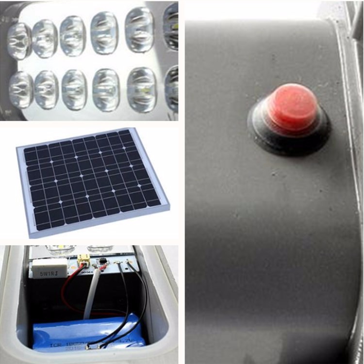 High quality sensor solar street lights with CE RoHS approved