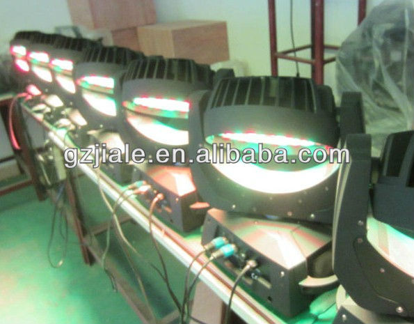 108pcs 3w Wash led moving head RGBW