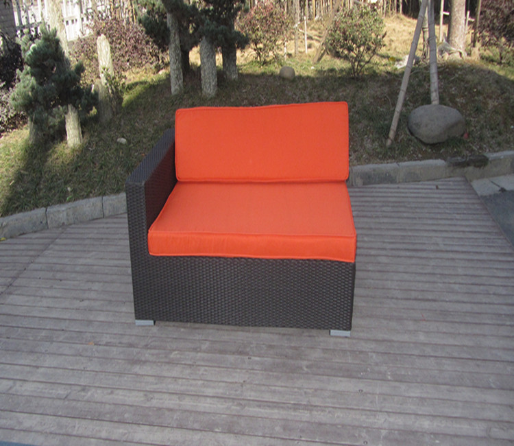 Good quality  luxury outdoor wicker garden furniture ratatn sofa set