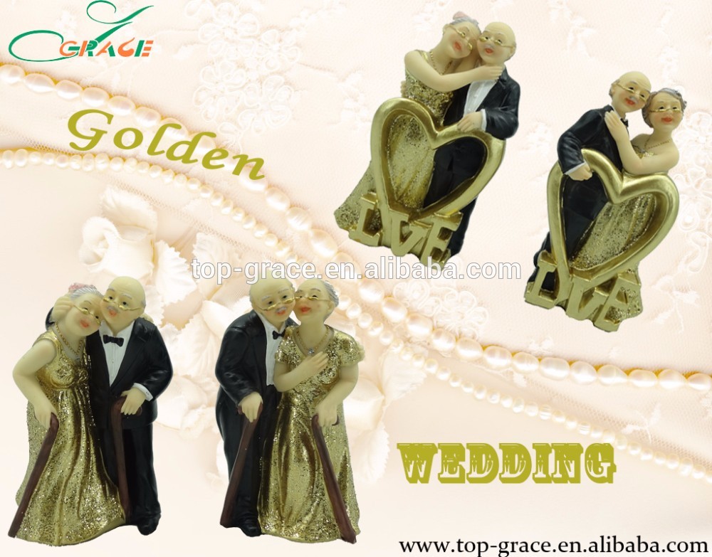 Gold marry saving bank decorative wedding anniversary decoration