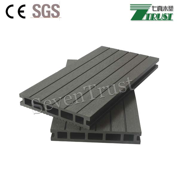 Cheap Composite Deck Boards Composite Decking Board/Outdoor Skirting Board(QZ-03B,135*25mm)