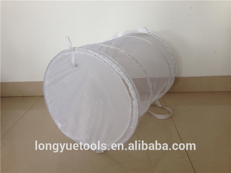 High quality durable round net collapsible laundry bag