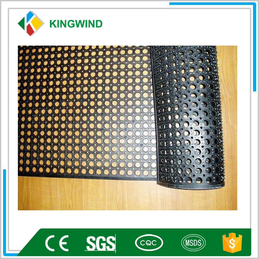 Anti-Fatigue Floor Interlocking Rubber Floor Chef's Nitrile Rubber Anti-Slip Rubber Mats