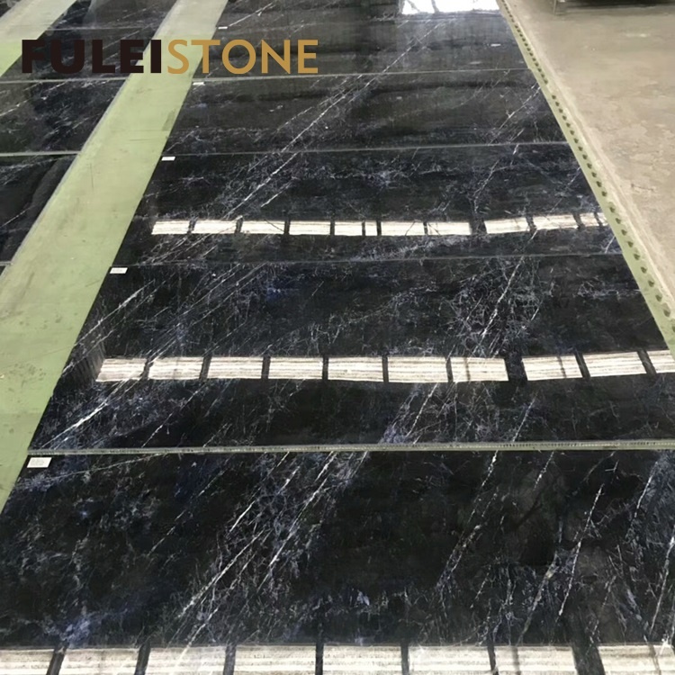 Natural Quartzite Luxury Blue Sodalite Granite Tile Price