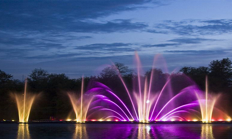 Large Scale Dancing Outdoor Water Fountains