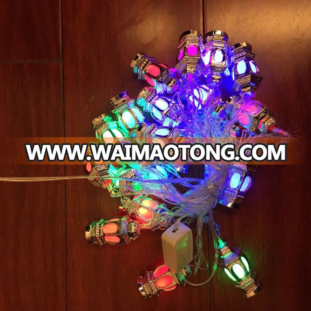 Wedding Garden Party Christmas Decoration 50led 100led white or rgb led festival solar power string light