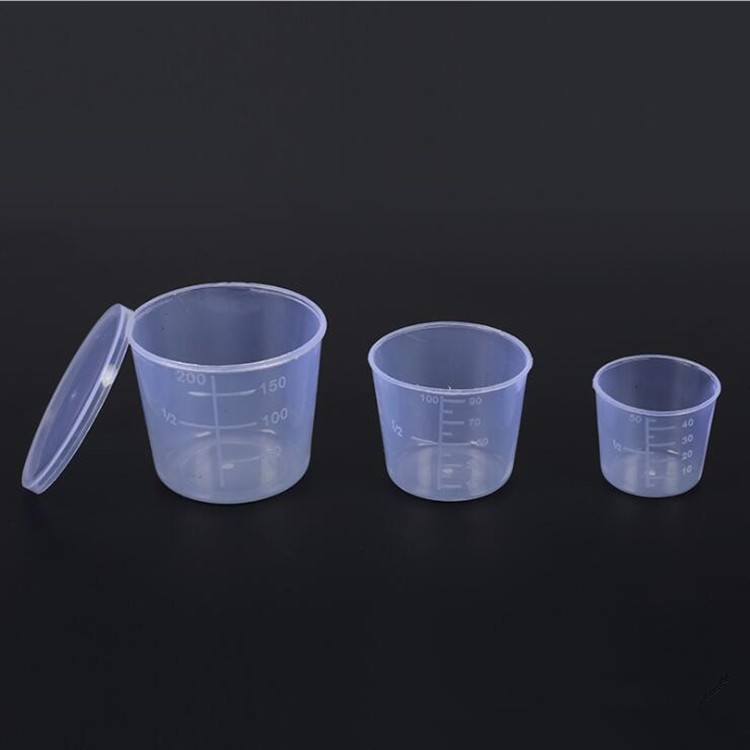 Hot Selling Yuyao New Design Food Degree Plastic custom 100ml measuring cup