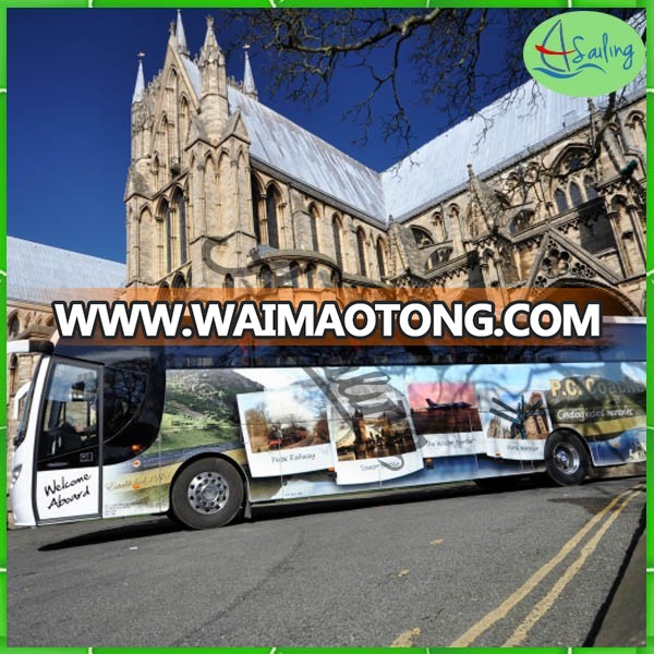 advertising custom size with your bus banner decal