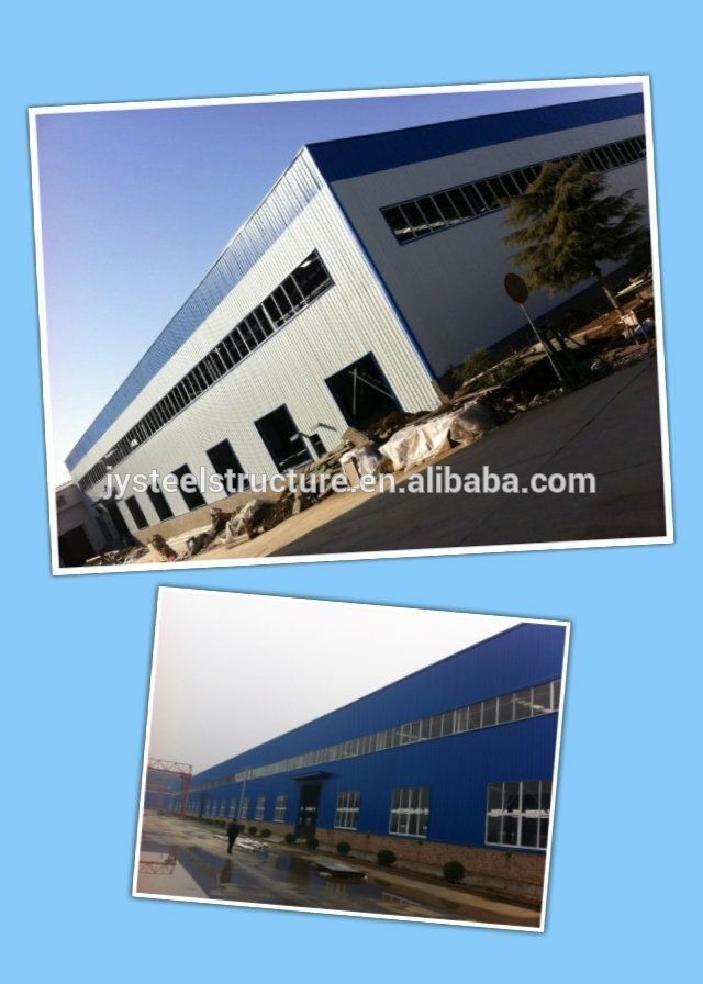 steel structure large span building for farm structures/workshop design