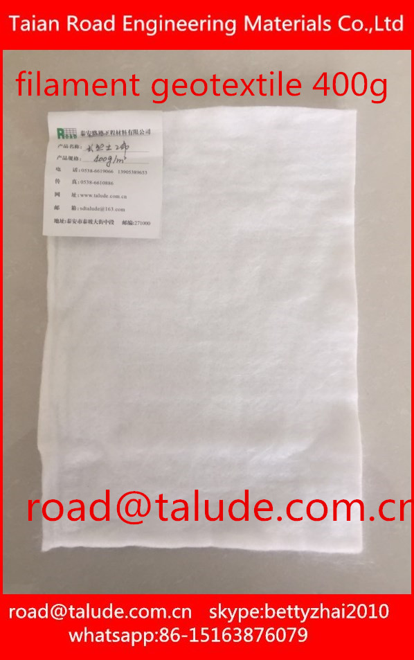 PP/PET Needle Punched Non woven Geotextiles