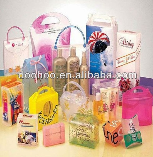 Hot selling clear PET blister package box for wallet ,gift,electronic product