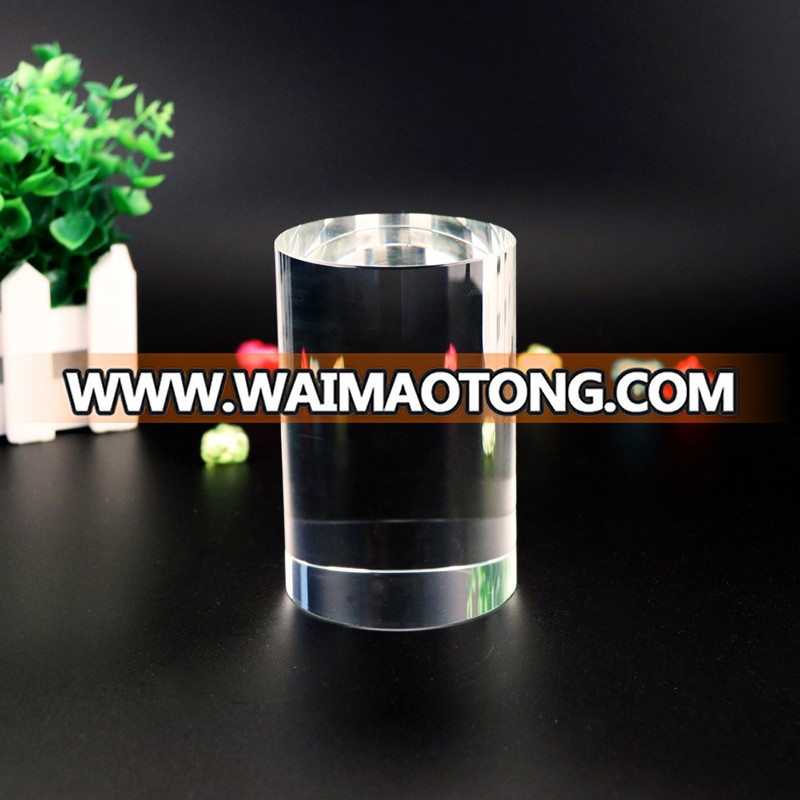 wholesale K9 clear column shape crystal block cube