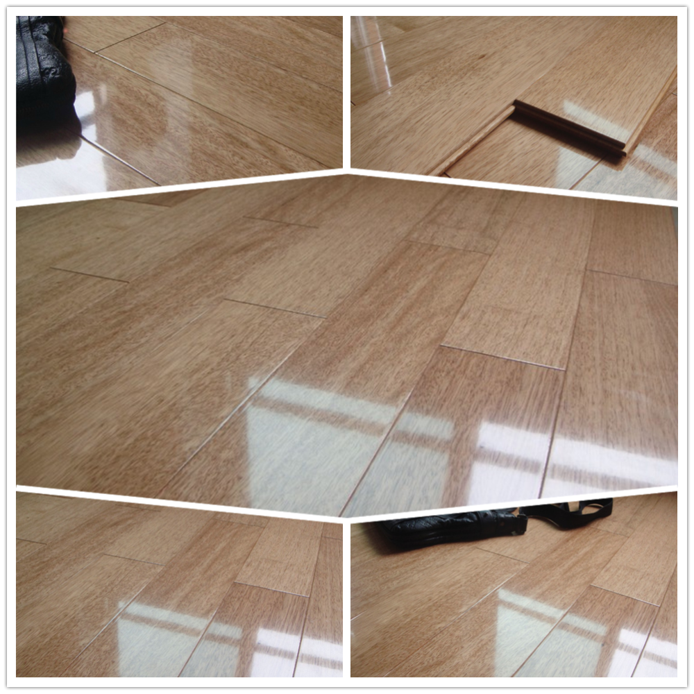 Selected Grade Smooth UV Lacquer Finishing Engineered Taun Flooring