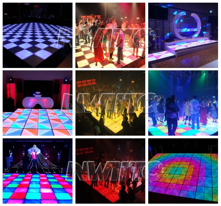 New RGB buy disco night club wedding light up led dance floor