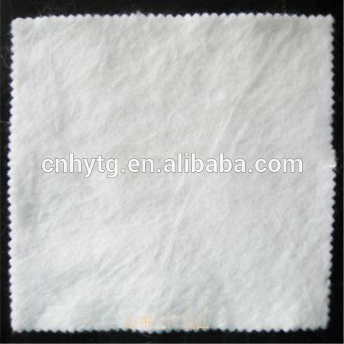 200-600g/m2 PET nonwoven needle punched fabric long/short fiber geotextile