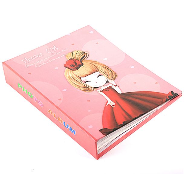 New Creative DIY 6 Inch Paper Cover Photo Album Manual Family Album Gift for Baby Lover Memory Girly Picture Album