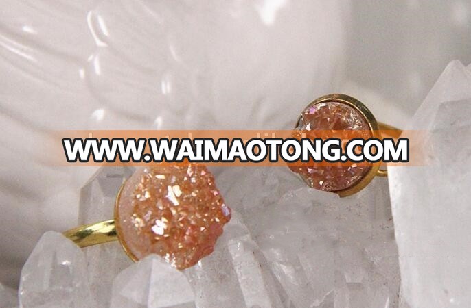 Wholesale chinese domed titanium auar antique rings