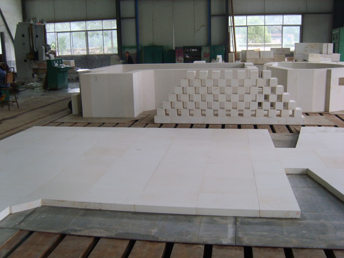 Fused Cast AZS Brick paver brick With High Intensity For Sale