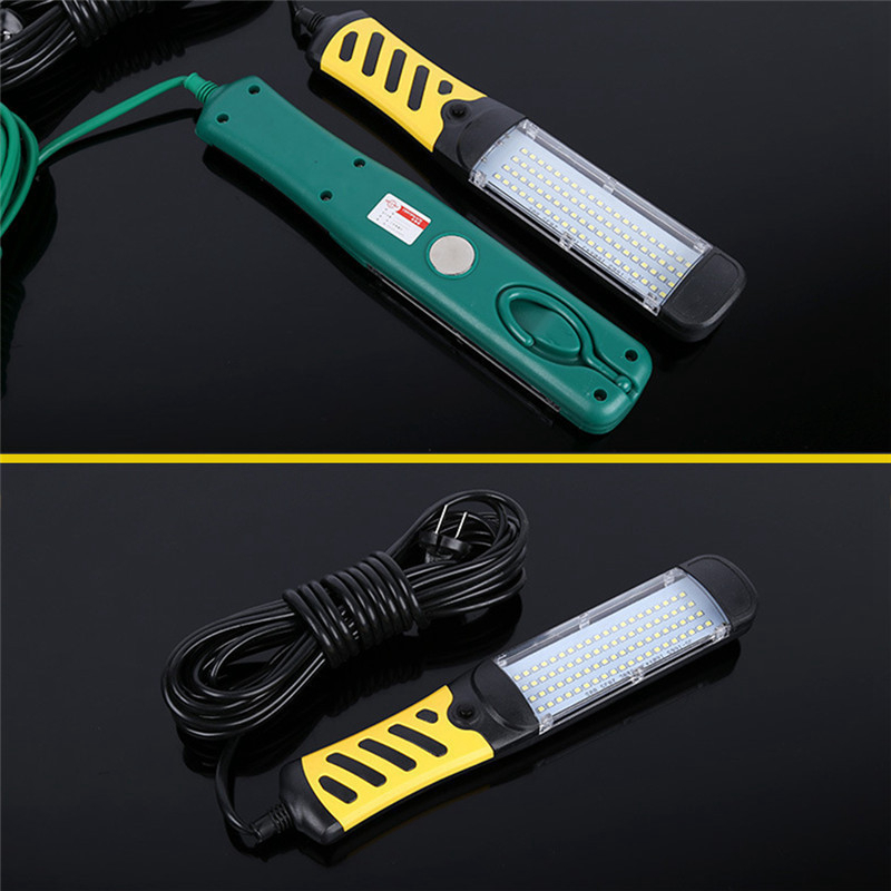 Portable LED Emergency Safety Work Light 80 LED Beads Flashlight Magnetic Car Inspection Repair Handheld Work Lamp