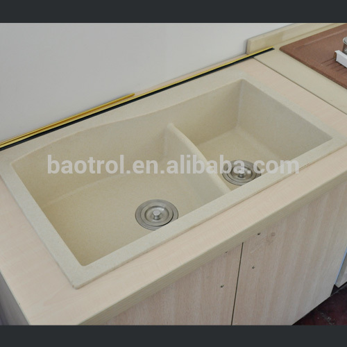 Engineered stone polyester resin artificial quartz stone