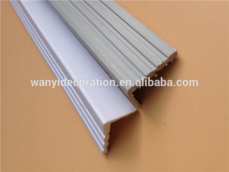 L shape plastic divider strip profile