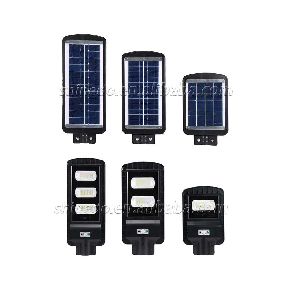 Solar LED Light, Waterproof Solar Powered 20 40 60W Security Street Light with Remote for Exterior Roads Yard Garden Pathway