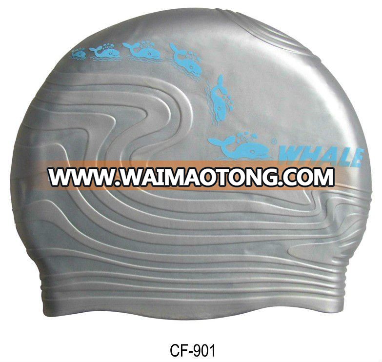 solid silicone swimming caps