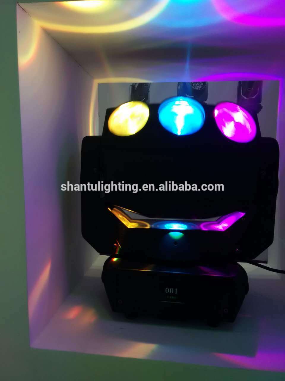 led new phantom moving head light 9*10w rgbw