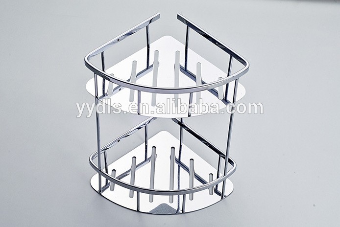 3160B Stainless Steel Bathroom Rack Bathroom Corner Basket Rack