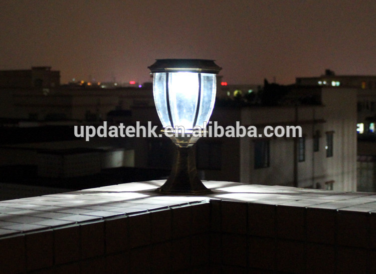 Solar Fence Light Outdoor LED Pillar Light for Garden Outdoor Post Top Quality Solar Light