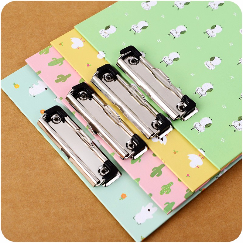 Creative Cute Tablet Office Paper Folder Powder Students Writing Board A4 Filing Products