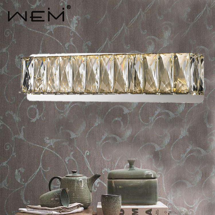 Best Price Crystal Wall Lamps Newest Design Crystal Decorative Side Light LED Wall Lamp Modern