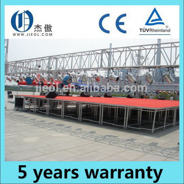 guangdong aluminum concert stage platform adjustablefor sale