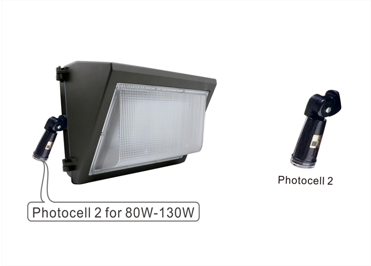 DLC ETL Certificate led wall mounted 80w led wall pack light