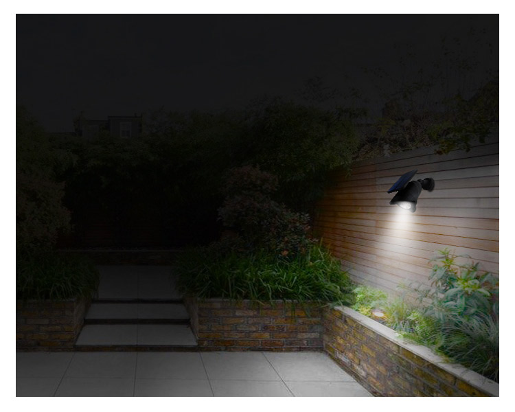 Waterproof IP65 12 leds adjustable motion pir sensor outdoor garden lawn lamp solar power spot lights