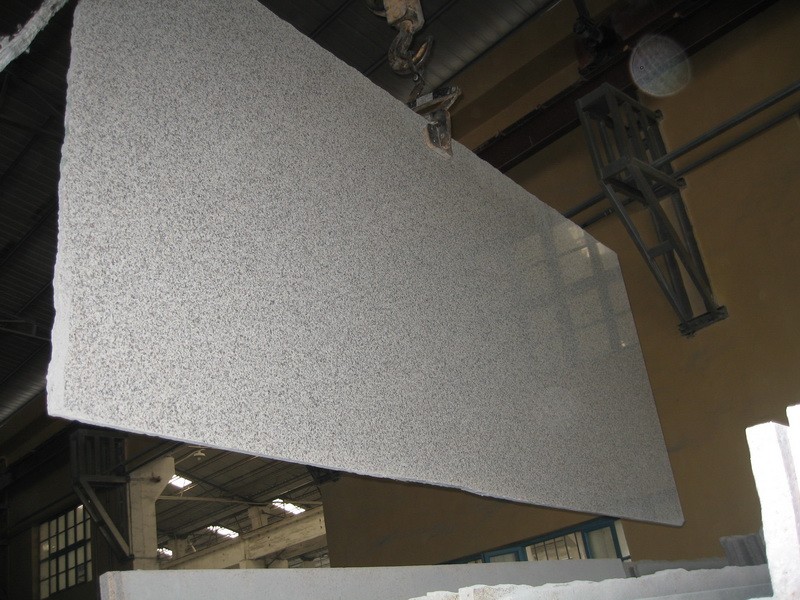 Wholesale China G655 Building Pure White Material Granite Tile For Floor Tile