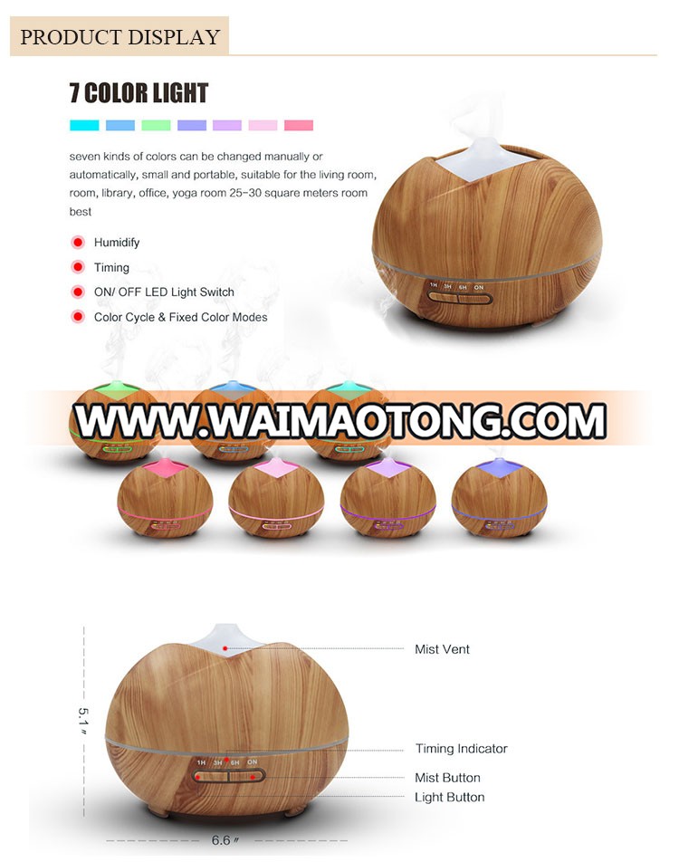 Car humidifier wooden diffuser with good price