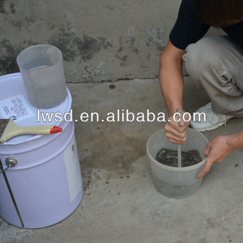 Two composite flexible waterproof coating /polyurethane waterproofing coating for Building roof/waterproof epoxy coating